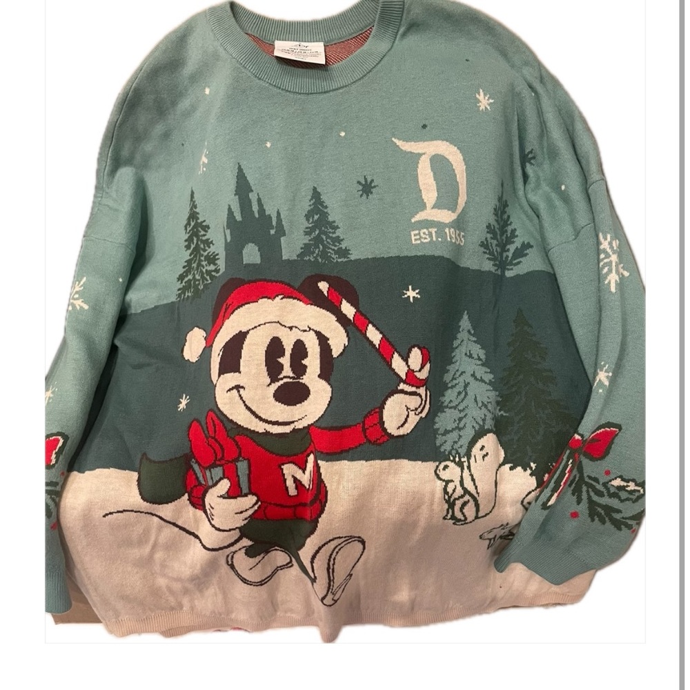 Disney Mickey Mouse Holiday Spirit Jersey size M